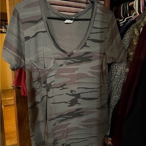 White Crow Camouflage Short Sleeve Tee